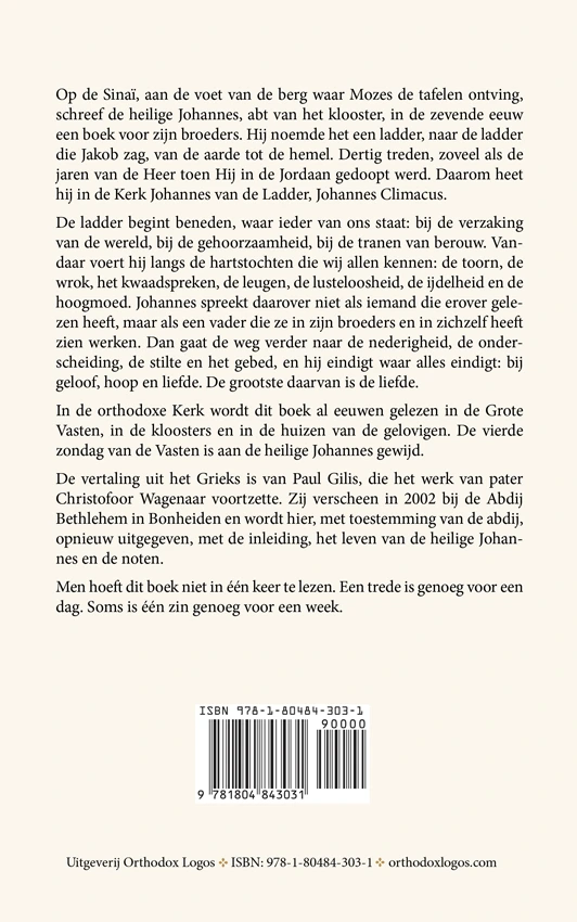 De Geestelijke Ladder - Back Cover