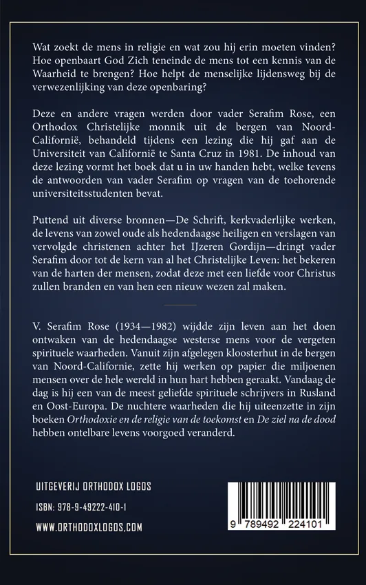 Gods Openbaring Aan Het Menselijk Hart - Back Cover